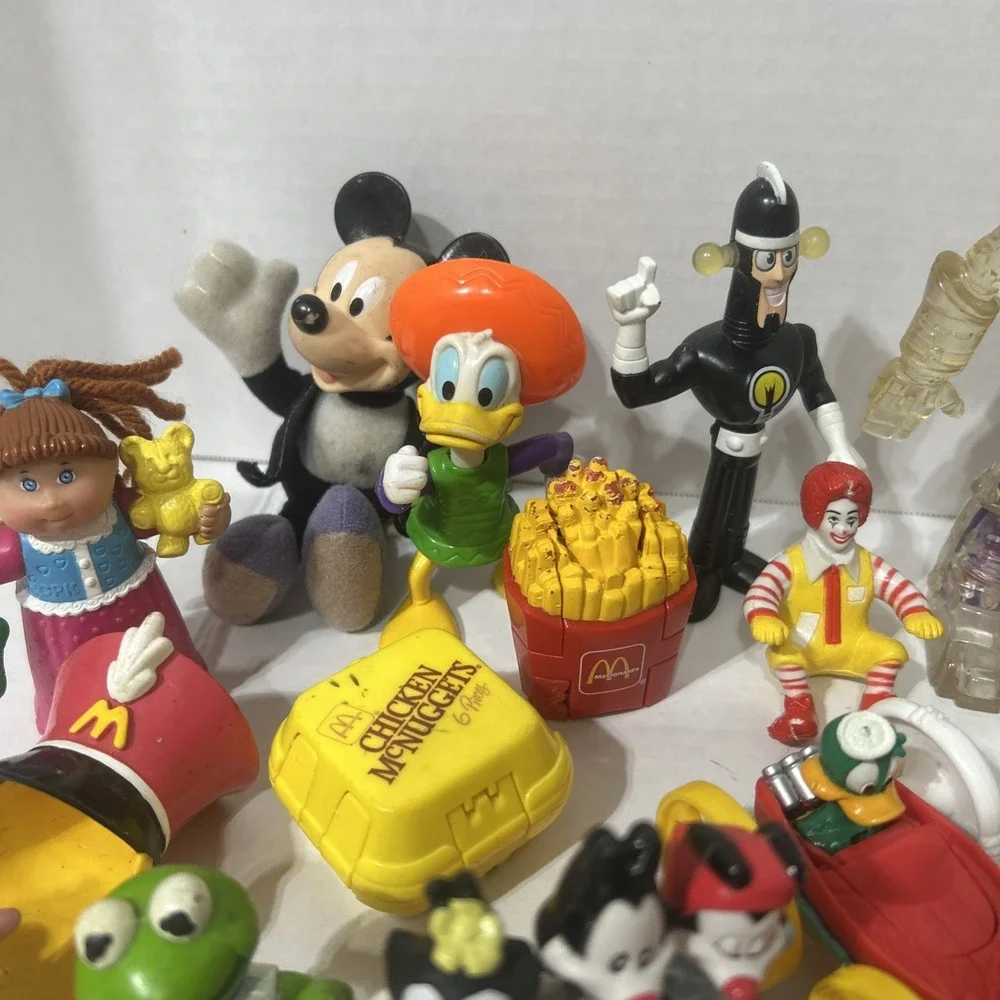 Vintage 80s 90s McDonald's Happy Meal Toy Lot Disney Animaniacs CPK Bobby
